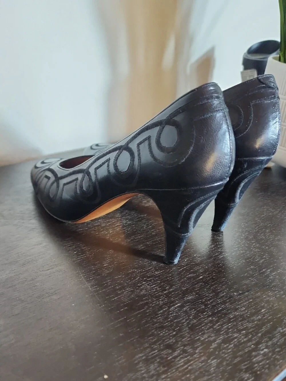 RARE✨️WILLY VAN ROOY Vintage Black Pumps